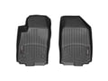 Picture of WeatherTech FloorLiners - Black - Front - 2 Piece