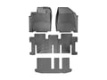 Picture of WeatherTech FloorLiners - Black - Front, Rear & 3rd Row