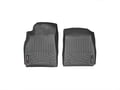 Picture of WeatherTech FloorLiners - Black - Front - 2 Piece