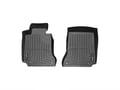 Picture of WeatherTech FloorLiners - Black - Front - 2 Piece