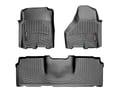 Picture of WeatherTech FloorLiners - Black - Front & Rear