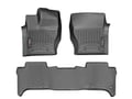 Picture of WeatherTech FloorLiners - Black - Front & Rear