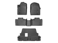 Picture of WeatherTech FloorLiners - Front, 2nd & 3rd Row - Black