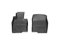 Picture of WeatherTech FloorLiners - Black - Front - 2 Piece