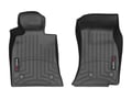 Picture of WeatherTech FloorLiners - Black - Front - 2 Piece