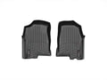 Picture of WeatherTech FloorLiners - Black - Front - 2 Piece