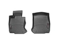 Picture of WeatherTech FloorLiners - Black - Front - 2 Piece