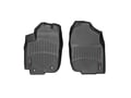 Picture of WeatherTech FloorLiners - Black - Front - 2 Piece