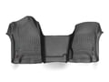Picture of WeatherTech FloorLiners - Black - Front Bench Seating - 1 Piece - Over-The-Hump
