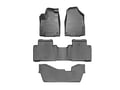 Picture of WeatherTech FloorLiners - Black - Front, Rear & 3rd Row