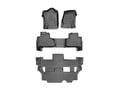 Picture of WeatherTech FloorLiners - Black - Front, Rear & 3rd Row