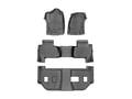 Picture of WeatherTech FloorLiners - Black - Front, Rear & 3rd Row