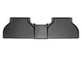 Picture of WeatherTech FloorLiners - Black - Rear - 2nd & 3rd Row