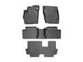 Picture of WeatherTech FloorLiners - Front, 2nd & 3rd Row - Black