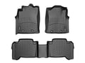 Picture of WeatherTech FloorLiners - Front & Rear - Black