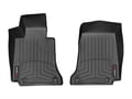 Picture of WeatherTech FloorLiners - Black - Front - 2 Piece