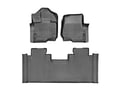 Picture of WeatherTech FloorLiners - Black - Front & Rear