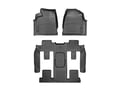 Picture of WeatherTech FloorLiners - Front & Rear - 2nd & 3rd Row - 1 Piece- Black