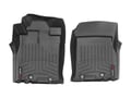 Picture of WeatherTech FloorLiners - Black - Front - 2 Piece