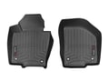 Picture of WeatherTech FloorLiners - Black - Front - 2 Piece