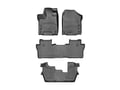 Picture of WeatherTech FloorLiners - Black - Front, Rear & 3rd Row