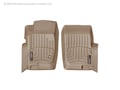 Picture of WeatherTech FloorLiners - Tan - Front - 2 Piece