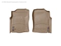 Picture of WeatherTech FloorLiners - Tan - Front - 2 Piece