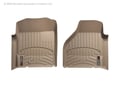 Picture of WeatherTech FloorLiners - Tan - Front - 2 Piece