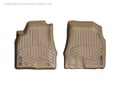 Picture of WeatherTech FloorLiners - Tan - Front - 2 Piece