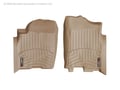 Picture of WeatherTech FloorLiners - Tan - Front - 2 Piece