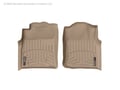 Picture of WeatherTech FloorLiners - Tan - Front - 2 Piece