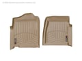 Picture of WeatherTech FloorLiners - Tan - Front - 2 Piece