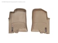 Picture of WeatherTech FloorLiners - Tan - Front - 2 Piece