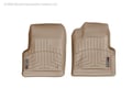 Picture of WeatherTech FloorLiners - Tan - Front - 2 Piece