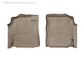 Picture of WeatherTech FloorLiners - Tan - Front - 2 Piece