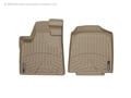 Picture of WeatherTech FloorLiners - Tan - Front - 2 Piece