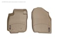 Picture of WeatherTech FloorLiners - Tan - Front - 2 Piece