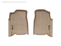 Picture of WeatherTech FloorLiners - Tan - Front - 2 Piece