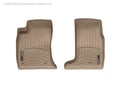 Picture of WeatherTech FloorLiners - Tan - Front - 2 Piece