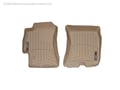 Picture of WeatherTech FloorLiners - Tan - Front - 2 Piece