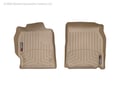 Picture of WeatherTech FloorLiners - Tan - Front - 2 Piece