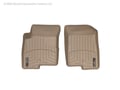 Picture of WeatherTech FloorLiners - Tan - Front - 2 Piece