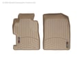 Picture of WeatherTech FloorLiners - Tan - Front - 2 Piece