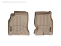 Picture of WeatherTech FloorLiners - Tan - Front - 2 Piece