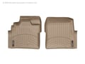 Picture of WeatherTech FloorLiners - Tan - Front - 2 Piece