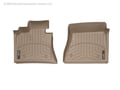 Picture of WeatherTech FloorLiners - Tan - Front - 2 Piece