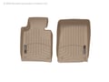 Picture of WeatherTech FloorLiners - Tan - Front - 2 Piece