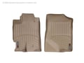 Picture of WeatherTech FloorLiners - Tan - Front - 2 Piece