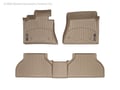 Picture of WeatherTech FloorLiners - Tan - Front - 2 Piece