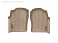 Picture of WeatherTech FloorLiners - Tan - Front - 2 Piece